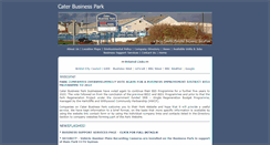 Desktop Screenshot of caterbusinesspark.co.uk